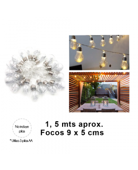 BANNER FOCO LUCES LED DECO /20