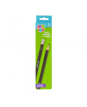 LAPIZ GRAFITO CON GOMA SET12U /240