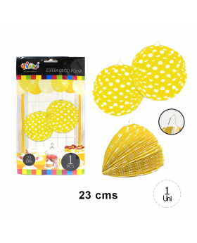 ESFERA POLKA AMARILLO/240
