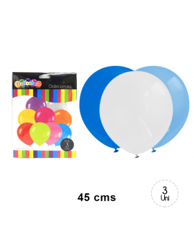 GLOBOS LISOS MIX COLOR NIÑO R18 3UN/200