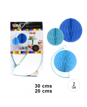 ST ESFERAS PAPEL DECO CELESTE-CALIPSO/120