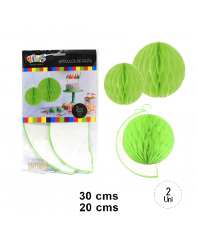 ST ESFERAS PAPEL DECO PISTACHO/120