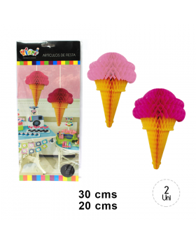 SET DECO HELADO GIRL/120