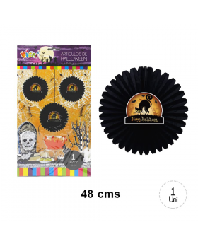 ABANICO GATO HALLOWEEN X 12/240