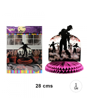 CENTRO MESA ZOMBIE HALLOWEEN X 12/240