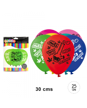 GLOBOS ESTAM. OMA R12 25UN/100