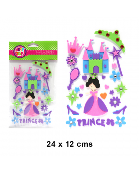 STICKER EVA PRINCESA/300