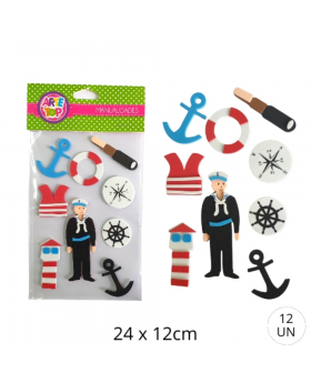STICKER EVA MARINERO SET12U /300