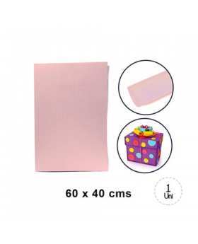 GOMA EVA LISA ROSADO 40x60CM SET10U /20
