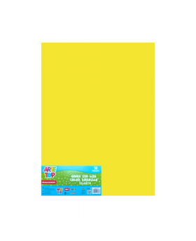 GOMA EVA LISA 40x60 COLOR AMARILLO 10PCS/25