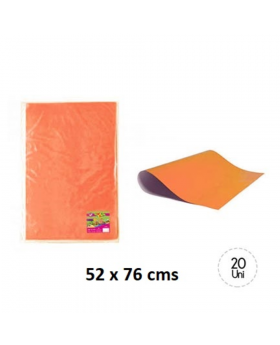CARTULINA ESPAÑOLA NARANJO 50x70CM /300
