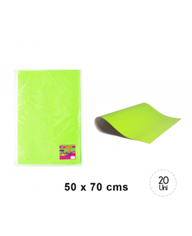 CARTULINA FLUORESCENTE AMARILLO 50x70CM/300