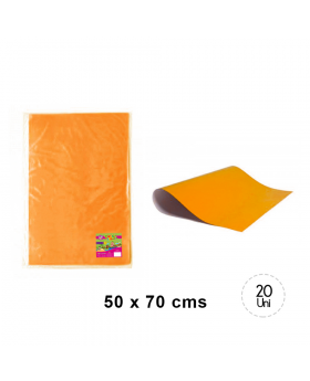 CARTULINA FLUORESCENTE NARANJA 50x70CM /300