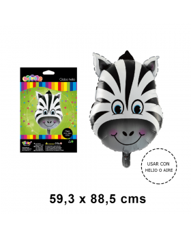 GLOBO HELIO ZEBRA/600