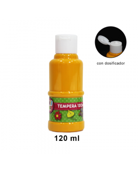 TEMPERA AMARILLO ORO 120ML/72