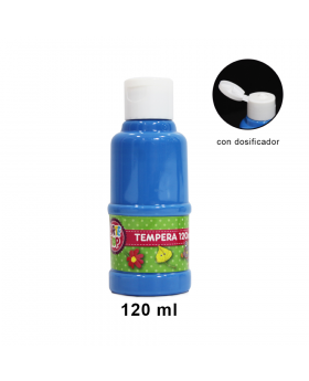 TEMPERA CELESTE 120ML/72