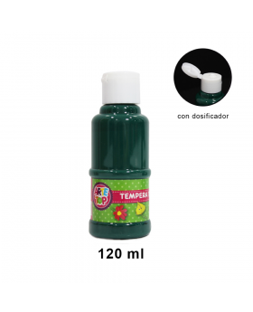 TEMPERA VERDE 120ML/72