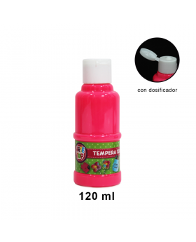 TEMPERA NEON ROSA 120ML/72