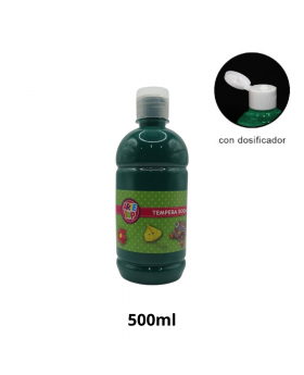 TEMPERA VERDE 500ML /24