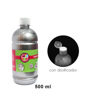 TEMPERA SILVER 500ML /24