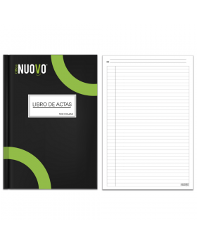 LIBRO DE ACTAS 100HJS LINEAL FOLIADO NUOVO/30