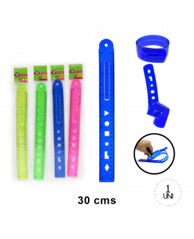 REGLA FLEXIBLE 30CM/600