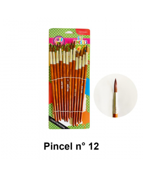 SET PINCEL ESPATULADO 12 X12UN/240