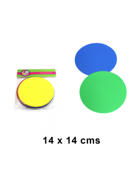 GOMA EVA CIRCULOS SET12U /240