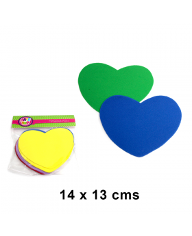 GOMA EVA CORAZON SET12U /240
