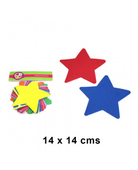 GOMA EVA ESTRELLA SET12U /240