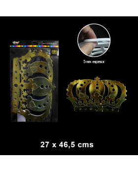 GOMA EVA CORONA GOLDEN GRANDE /120