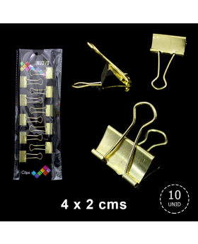 ST APRETADOR 2CM GOLDEN X10PCS/400