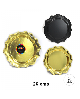 ST PLATO FORMA 26CM GOLDEN/72