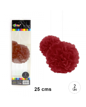 ST 2 FLORES COLG. 25CM ROSE GOLD/240