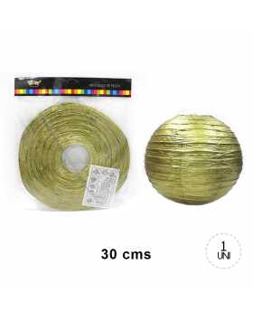 LAMPARA DE PAPEL GOLDEN /240