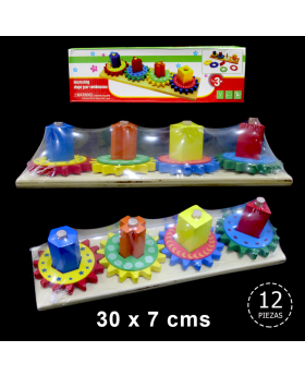 ST ENCAJE CON ENGRANAJE ANIMALES/100