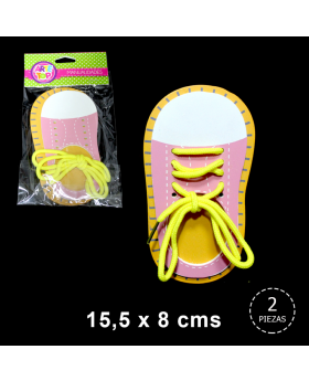 ZAPATO MADERA APRENDO A SUJETAR COLORES/400