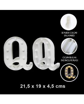 LETRA Q LED/60