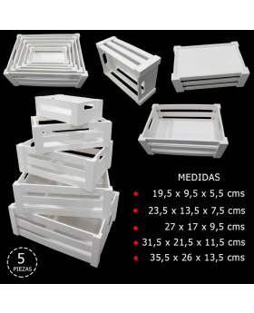 ST CAJONES CANDY BAR MADERA BLANCO