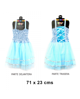 VESTIDO CELESTE/60