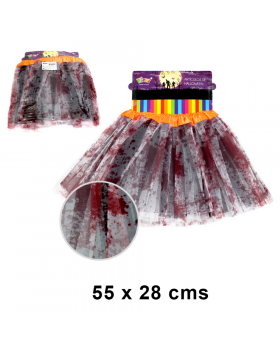 TUTU HALLOWEEN SANGRE NARANJO X 12/240