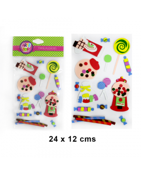 STICKER EVA CANDY/300