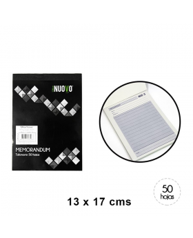 TALONARIO MEMORANDUM NUOVO (50HJS) / 120