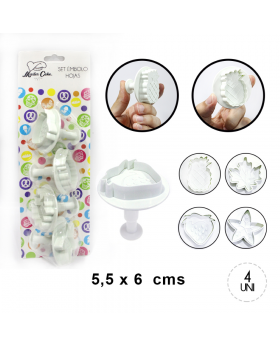 EMBOLO HOJAS SET4U /72