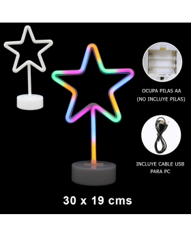 UN ESTRELLA MULTILED/48