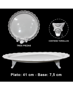 BANDEJA RED. PATAS CANDY BAR BLANC /48