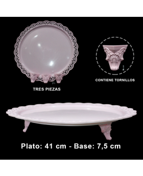 BANDEJA RED. PATAS CANDY BAR ROSA 48