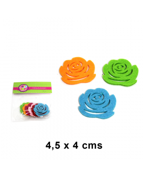 ROSAS GROOVE PAÑO LENCI SET6U /240