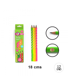 LAPIZ HB SULCO SET12U /200