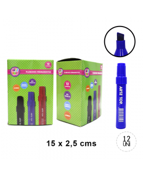 PLUMON PERMANENTE JUMBO AZUL /480